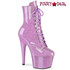ADORE-1020GP, Lilac Glitter Ankle Boots