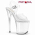 Pleaser TREASURE-808FLA, Ankle Strap Platform with Compartment Accessible