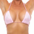 1685SL, Beaded Baby Pink Triagle Top By Bodyzone