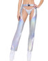 R-6255 - Hologram Chaps with Belt By Roma