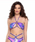 R-6308 - Strappy Halter Bikini Top By Roma