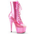 ADORE-1021C-T, 7" Translucent PVC Ankle Boots By Pleaser