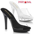 Fabulicious | Lip-101, 5" Clear Heels Beauty Pageant Shoes