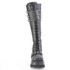 SHAKER-225, Front View Knee High Boot with Spike Strap