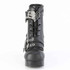 GOTHIKA-66, Front View Mid-Calf Boots with Hanging Charms