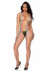 Music Legs ML-1210, Rainbow Diamond Net Body Stocking