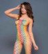 ML-1177, Strapless Rainbow Bodystocking