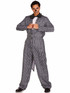 Leg Avenue LA87196, Men's Pinstriped Tux Jumpsuit