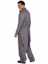 Leg Avenue LA87196, Men's Pinstriped Tux Jumpsuit Back View