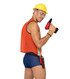 R-6195, Men's Construction Hard-Worker Costume Back View