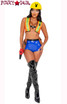 PB143, Playboy Construction Cutie Costume Full View