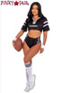PB140, Playboy Football Sport Costume Full View