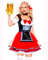 ML-70891, Oktoberfest Beer Babe Costume By Music Leg