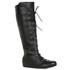 111-MATHIAS, 1" Men's Black Renaissance Lace-Up Boot