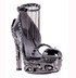 EROS, Platform Sandal with Ankle Strap Chain Detail By Hades