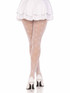 Leg Avenue LA9704, White Heart Net Tights