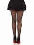 LA9704, Black Heart Net Tights By Leg Avenue