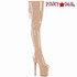 FLAMINGO-3850, Nude Thigh High Boots