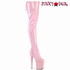 FLAMINGO-3850, Baby Pink Thigh High Boots