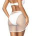 MA77009, Fishnet Cover Up Skirt Back View