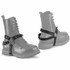Demonia Boot Harness with Spike Studds