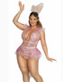 S2410X, Flamingo Showgirl Plus Size Costume By Starline