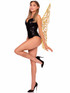 A2916, Gold Iridescent Fairy Wings Full Side View