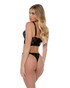 PBLI162, Playboy Bunny Charm Bralette Set Back View