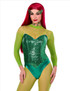 LA2786, Green Sequin Bodysuit By Leg Avenue