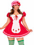 LA87268X  Plus Size Berry Cutie Costume By Leg Avenue