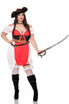 ML-71160Q, Plus Size Adventurous Pirate Costume Full View
