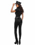 R-6589, Precinct Babe Cop Costume Back View R-6589, Precinct Babe Cop Costume Back View
