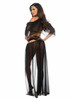R-6613, Belly Dancer Costume Back View