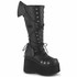 KERA-203, 4.5 Inch Platform Knee High Boots By Demonia