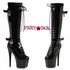 Ellie 709-BOUND, 7 Inch Heel Knee High Boots with Lock