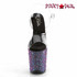 BEJEWELED-808MS,  Clear/Black Front View