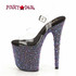 BEJEWELED-808MS,  Clear/Black Side View