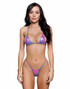 R6789, Blue/Pink Shimmer Bikini Set