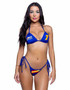 R6804, Royal Blue Racer Bikini Set