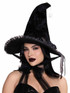 Leg Avenue A2929, Black Lolita Velvet Witch Hat