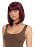 A2933, Burgundy Angled Bob Wig