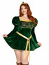 LA87353X, Plus Size Swamp Princess Costume By Leg Avenue