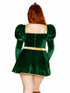 LA87353X, Plus Size Swamp Princess Costume Back View