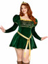 Leg Avenue LA87353X, Plus Size Swamp Princess Costume