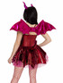 LA87352, Fiery Dragon Costume Back View