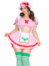 LA87233X, Plus Size Berry Babe Costume By Leg Avenue