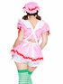LA87233X, Plus Size Berry Babe Costume Back View