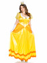 LA85559X, Plus Size Classic Sunflower Princess Costume Full View