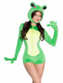 LA87374, Flirty Froggy Costume By Leg Avenue