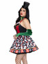 LA87326, Lady Luck Costume Side View